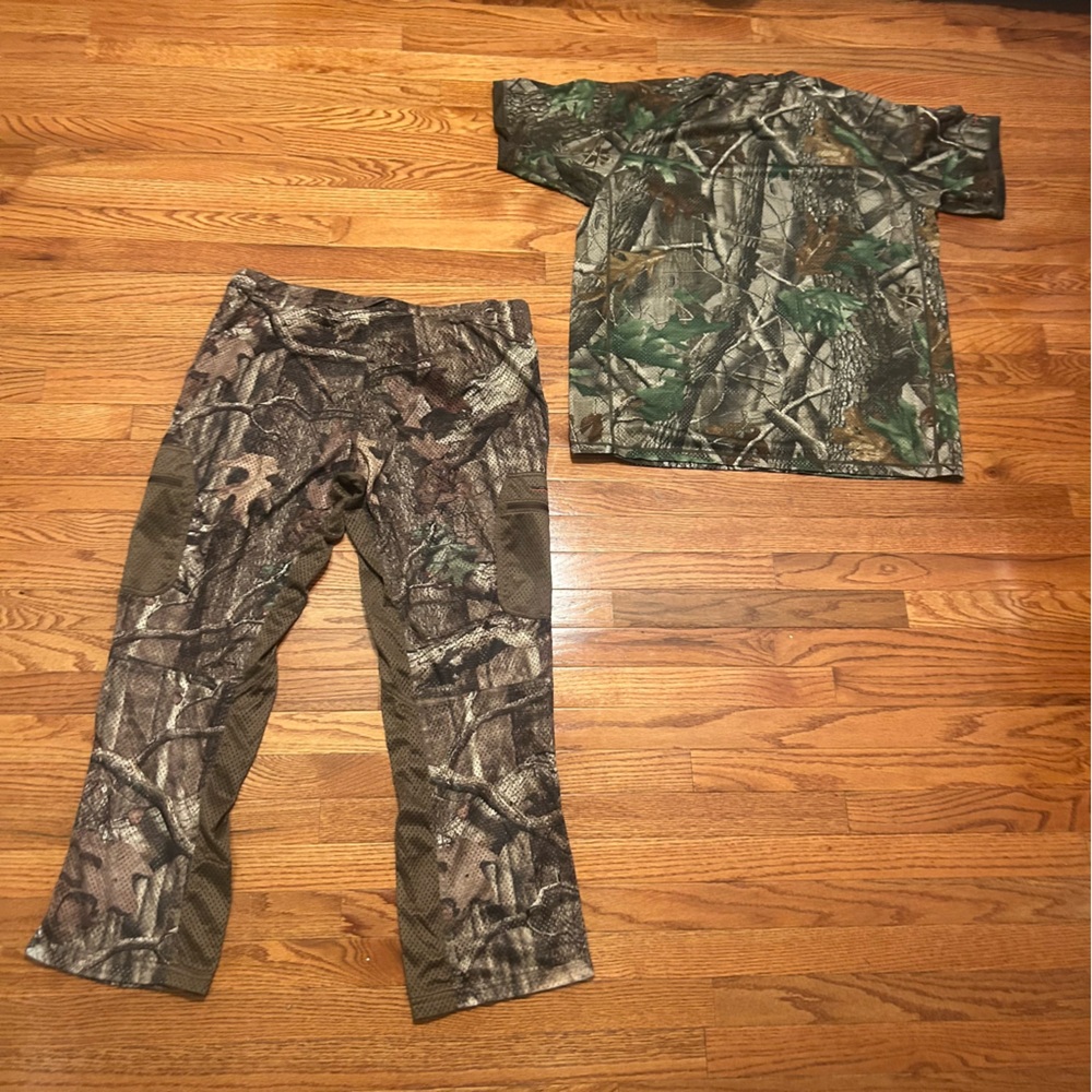Gander Mountain Guide Series Scent Core Camo Pants and Shirt Light Breathable - Picture 10 of 12